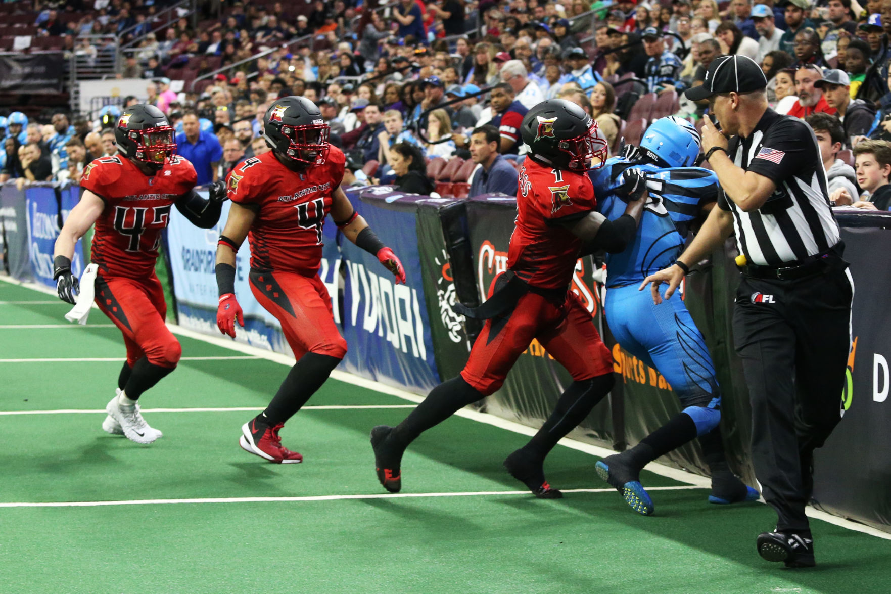 AC Blackjacks at Philadelphia Soul gallery